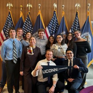 Stamford Fed Challenge Team at the Open House in Washington, DC